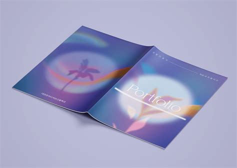 Portfolio book cover design on Behance