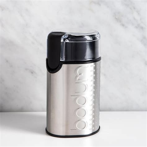 Bodum Bistro Coffee Grinder (Matte Chrome) | Kitchen Stuff Plus