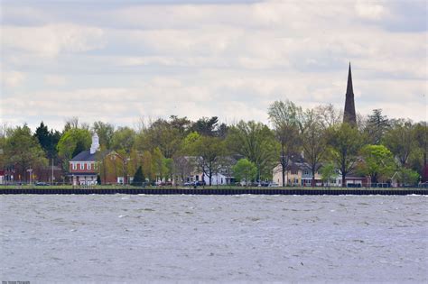 Burlington City Waterfront - April 15, 2019 Delaware River, Four Season ...