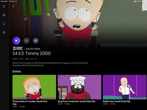 How come the episode is rated tv 14 but the clips are MA : r/southpark