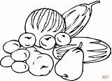 Ausmalbilder Für Obst Und Gemüse sketch template