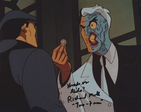 RICHARD MOLL SIGNED BATMAN: THE ANIMATED SERIES 8X10 PHOTO 4 | Autographia