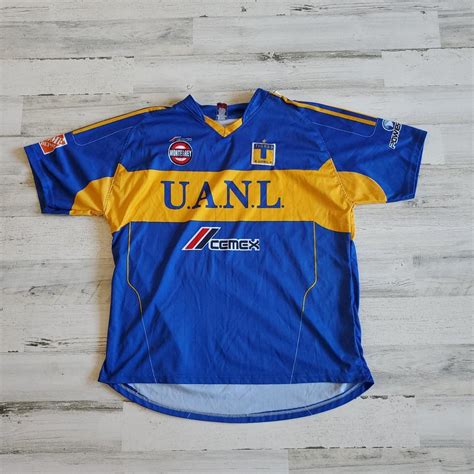 Tigres UANL Away Jersey Size Medium Rare Tigres... - Depop