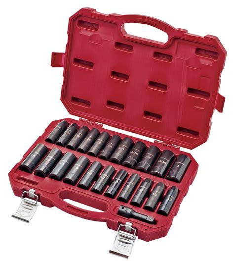 Craftsman 23 pc. Easy-To-Read Deep Impact Inch/Metric Socket Set | Shop Your Way: Online ...