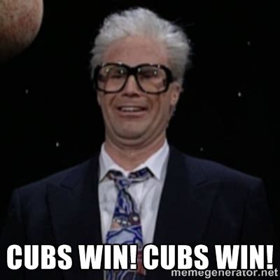 Cubs win! Cubs win! : r/LiveFromNewYork