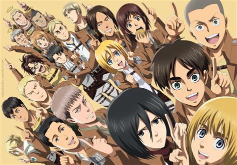 Anime Characters From Attack On Titan