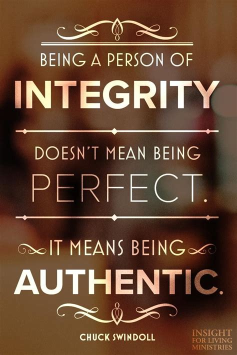 Integrity//Chuck Swindoll | Integrity quotes, Ethics quotes, Work quotes inspirational