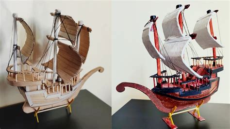 DIY Cardboard Pirate Ship l How to make | DIY Pirate Ship made of ...