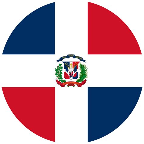 Dominican Republic Flag Colouring Page – Flags Web