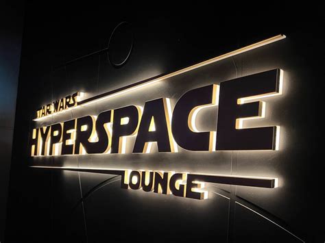 Photos/Video – Make the Jump to the Star Wars: Hyperspace Lounge Aboard ...