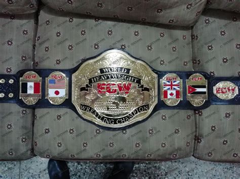 ECW World Heavyweight Wrestling Championship Belt