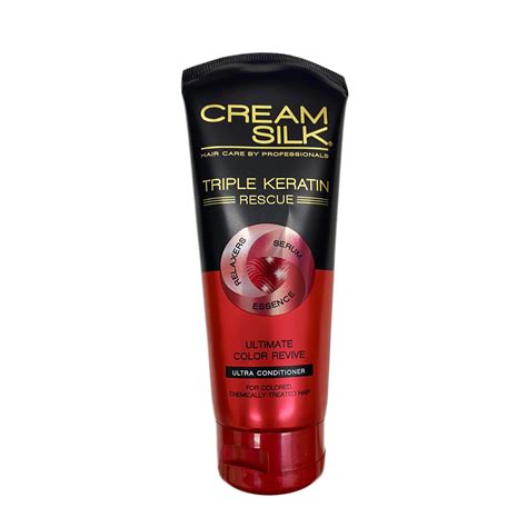 Cream silk Triple Keratin Rescue Ultimate Color Revive