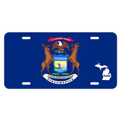 Michigan MI Home State Novelty Metal Vanity License Tag Plate | eBay