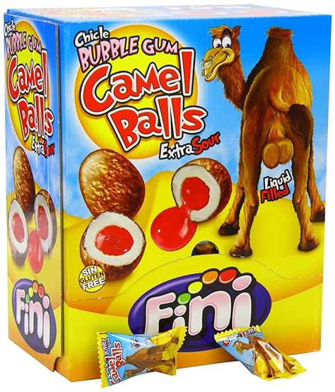 Amazon.com : Fini Camel Bubble Gum Balls (Pack of 200) : Grocery & Gourmet Food