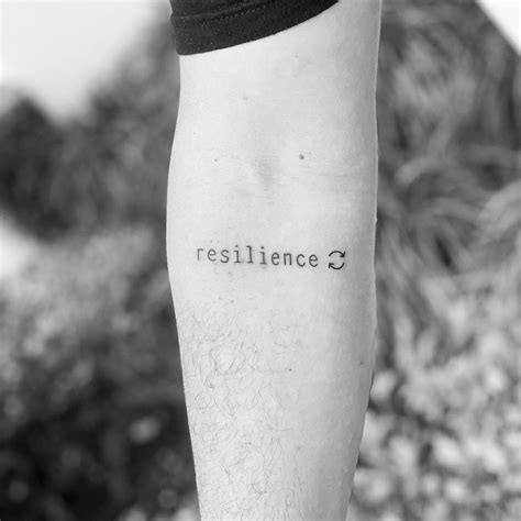 Resilience Tattoo Ideas: Symbolizing Endurance and Courage