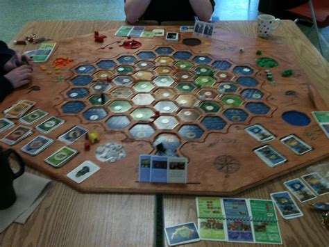 DIY Settlers of Catan Board | BoardGameGeek | BoardGameGeek | Catan ...