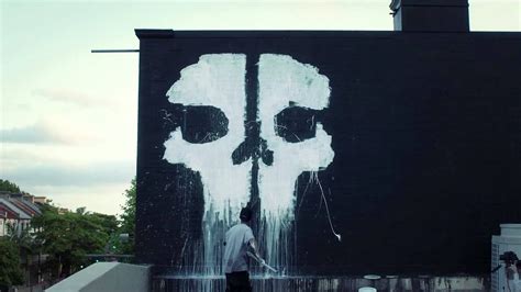 Official Call of Duty: Ghosts Street Art Installation by RJ Williams ...