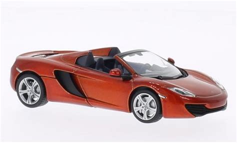 Diecast model cars McLaren MP4-12C 1/43 Minichamps Spider metallic ...