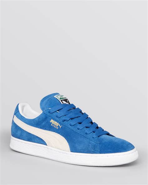 Puma Suede Classic + Sneakers in Blue for Men | Lyst