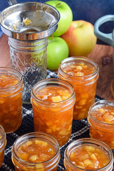 Apple Pie Jam {for canning} - The Jam Jar Kitchen