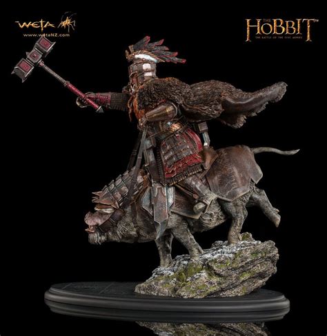 Dain Ironfoot on War Boar - Der Hobbit - 1/6 Scale Statue | Piece ...