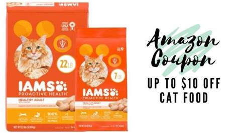 Amazon Coupons | Up to $10 Off Iams Cat Food :: Southern Savers