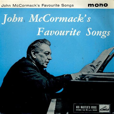 John McCormack – John McCormack's Favourite Songs (Vinyl) - Discogs