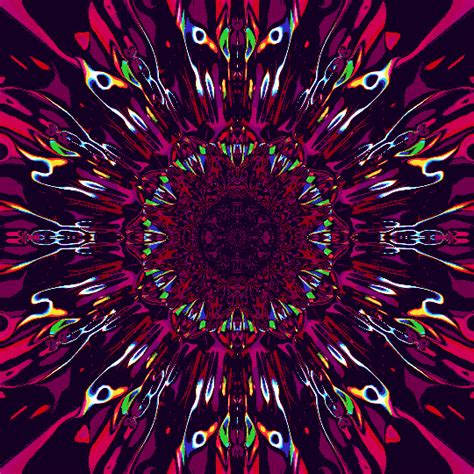 fer1972: “ Psychedelic GIF’s by hexeosis (Artist on tumblr) ” | Optical illusions art ...