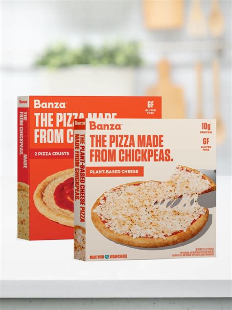 Banza Plant-Based Frozen Pizza Reviews & Info (Dairy-Free, Gluten-Free)