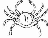 Free Printable Crab Coloring Pages sketch template