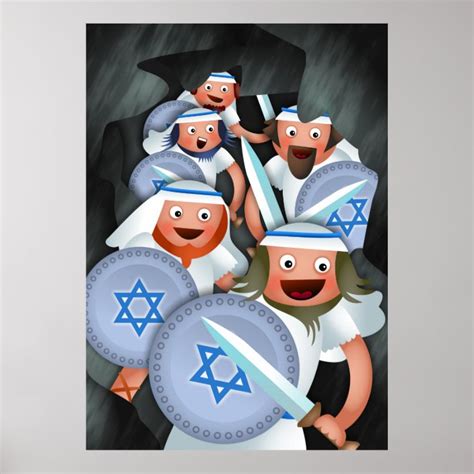 Hanukkah and the Maccabees Poster | Zazzle.com