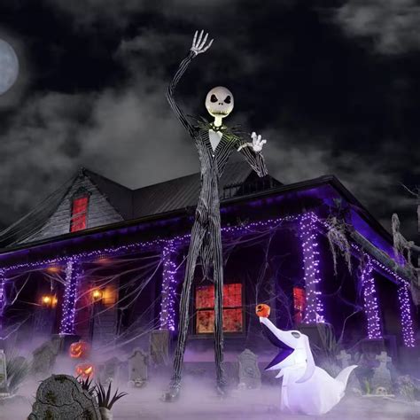 Jack Skellington Inflatable Yard Decoration | Shelly Lighting