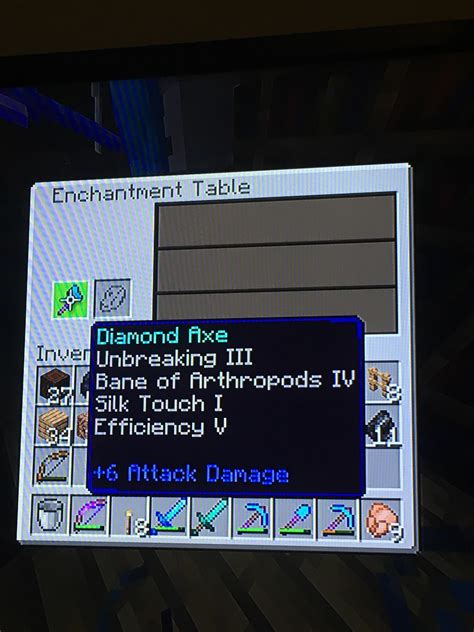 The best diamond axe enchant ever : Minecraft