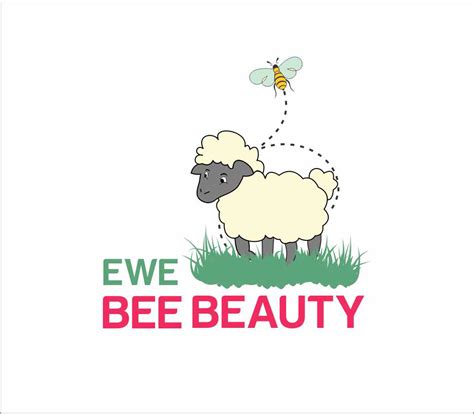 Playful, Colorful, Cosmetics Logo Design for Ewe Bee Beauty by debdesign | Design #20537051