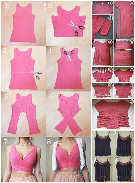 How To Make A Crop Top From A T-Shirt