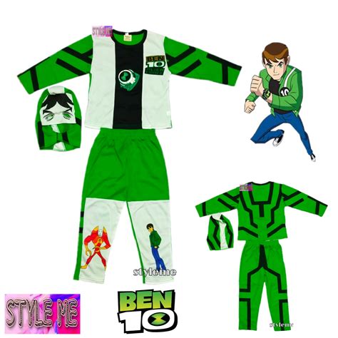 BENN TENNYSONN BEN 10 CHARACTER COSTUME/ COSPLAY FOR KIDS | Lazada PH