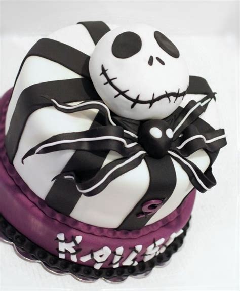 Nightmare before Christmas Girly Cake — Birthday Cakes | Nightmare ...