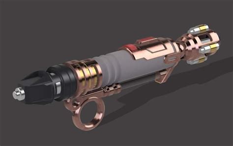 River Song sonic screwdriver concept render | Sonic screwdriver, River ...