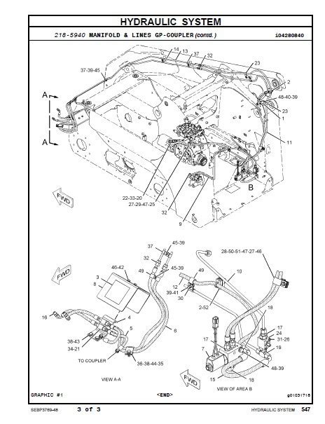 Caterpillar 236B 246B 252B 262B Skid Steer Loader Parts Manual CAT SEBP3769 Book | Finney ...