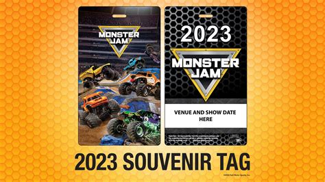 Monster Jam 2023 - Official Souvenir Tag tickets, presale info ...