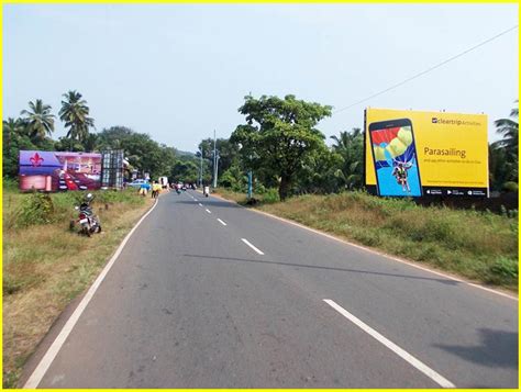 Hoardings in Siolim ftf Mapusa to Morjim Arambol Mandrem Beach Goa 30 ...