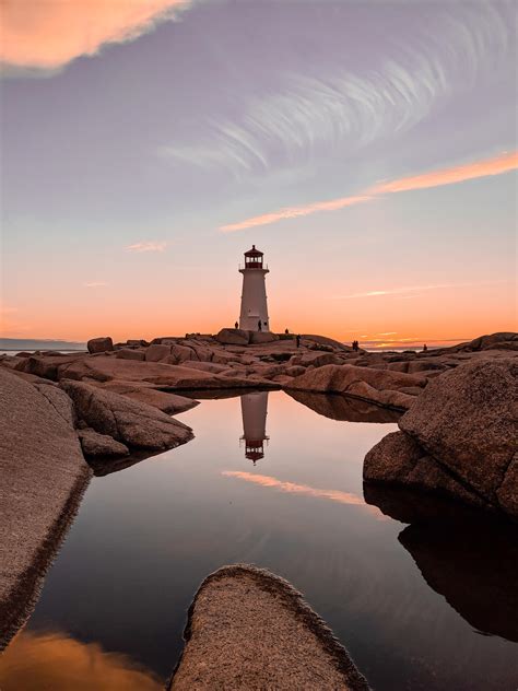 Interesting Photo of the Day: Peggy's Cove Lighthouse