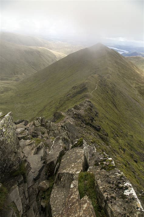 Striding Edge And Helvellyn Free Stock Photo - Public Domain Pictures