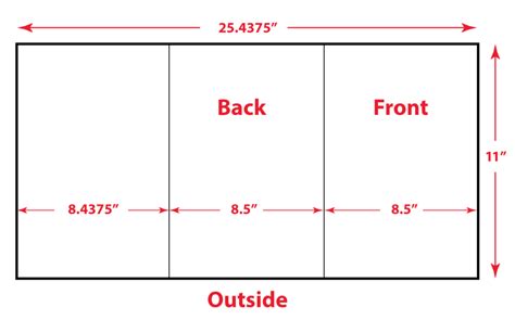 Six Panel Brochure Template