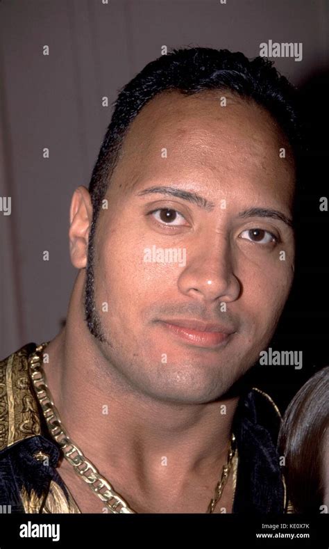 Dwayne Johnson "The Rock" of the WWF UPN Network Party Manhattan Center, NYC May 20, 2000 ...