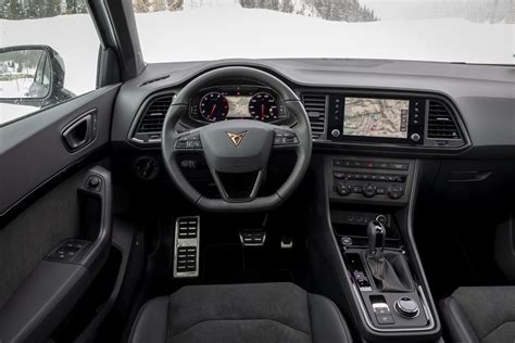 Cupra Ateca Special Edition interior, factory-issued press photo, 2020