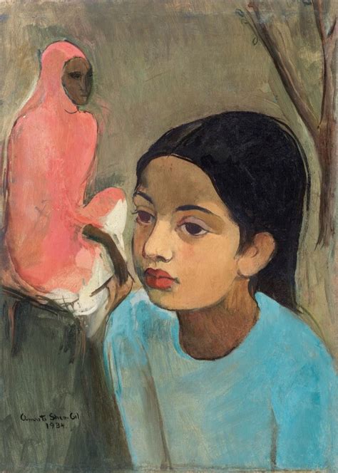 Amrita Sher-Gil Portrait Comes to Market After 80 Years | Indian & South Asian Modern ...