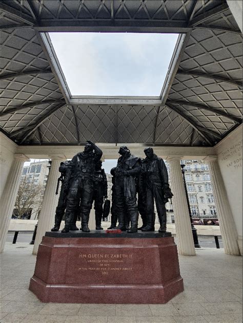 Bomber Command Memorial The Bomber Command Memorial was unveiled by The ...