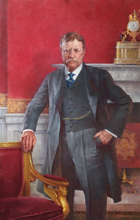 John Howard Sanden - President Theodore Roosevelt portrait