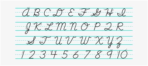 Uppercase Cursive Letters - Free Transparent PNG Download - PNGkey